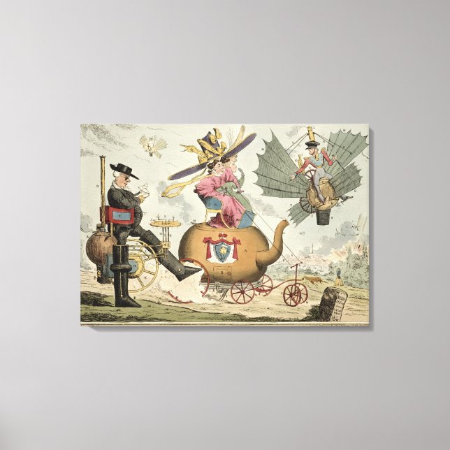 Locomotion - Walking durch Steam, Reiten durch Ste Leinwanddruck (Vorderseite)