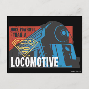 Locomotive Postkarte