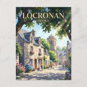 Locronan Frankreich Postkarte