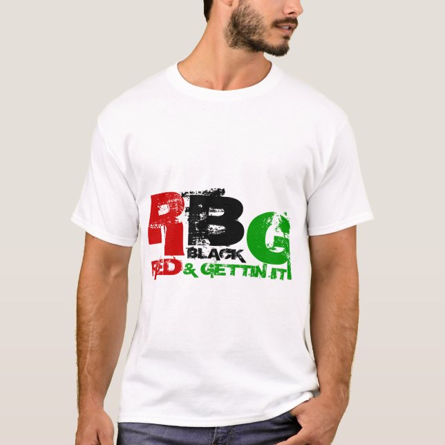LOCTURNAL RBG (ROT, SCHWARZ U. ES ERHALTEN) T-Shirt (Vorderseite)