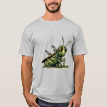 Locust Art Design T - Shirt Vector
