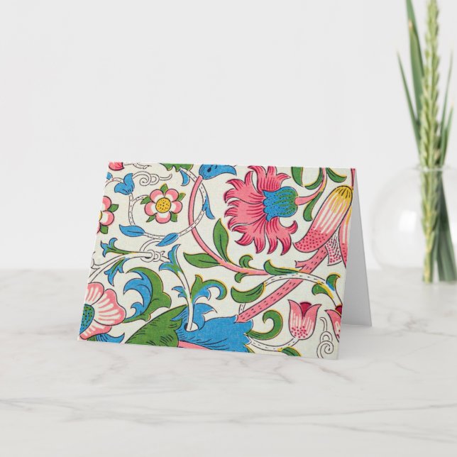 Lodden, William Morris Karte (Vorderseite)