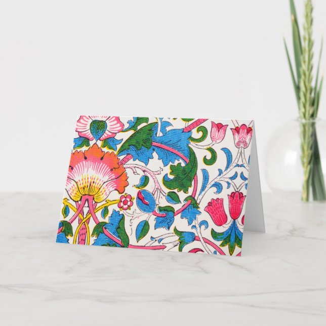 Lodden, William Morris Karte (Vorderseite)