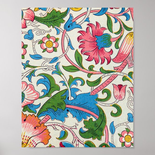 Lodden, William Morris Poster (Vorne)