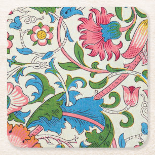 Lodden, William Morris Rechteckiger Pappuntersetzer