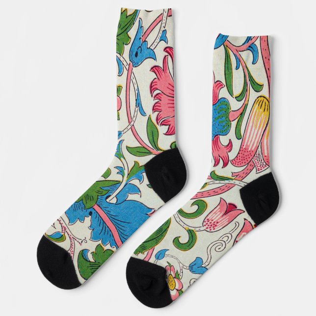 Lodden, William Morris Socken (Linkes Detail)