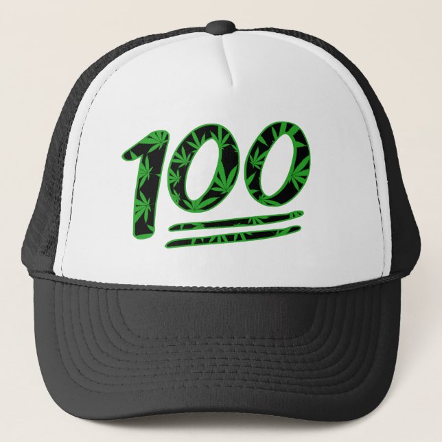 Lodernd 100 truckerkappe (Vorderseite)