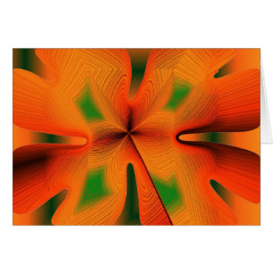 Lodernde orange Blume