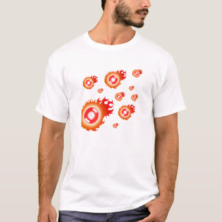 Lodernde Platten T-Shirt