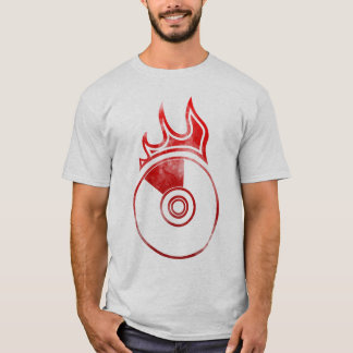 Lodernde Platten T-Shirt