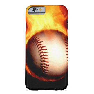 Lodernder Baseball Barely There iPhone 6 Hülle