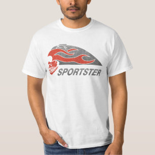 Lodernder Schädel-Behälter T-Shirt