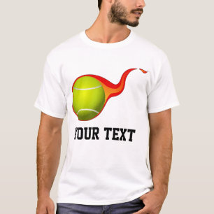 lodernder Tennisball T-Shirt