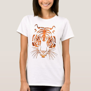 Lodernder Tiger T-Shirt