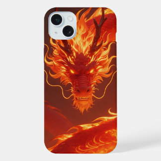 Loderner Feuerdrache | Mythischer Flammendrache Fa iPhone 15 Plus Hülle
