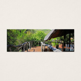 Lodge in der afrikanischen Savannah