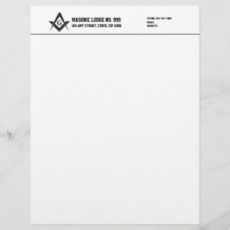 Lodge Letterhead - Bold Briefbogen