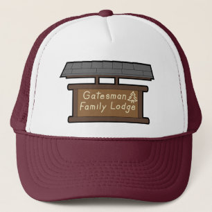 Lodge Sign Hat Truckerkappe