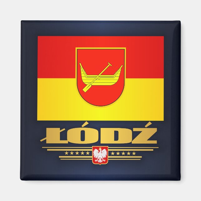 Lodz Magnet (Vorne)