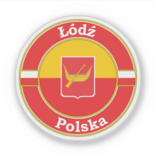 Lodz Polarkreis Emblem Aufkleber