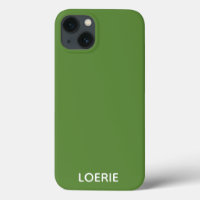 Loerie grüne Farbe Name Case-Mate iPhone Gehäuse