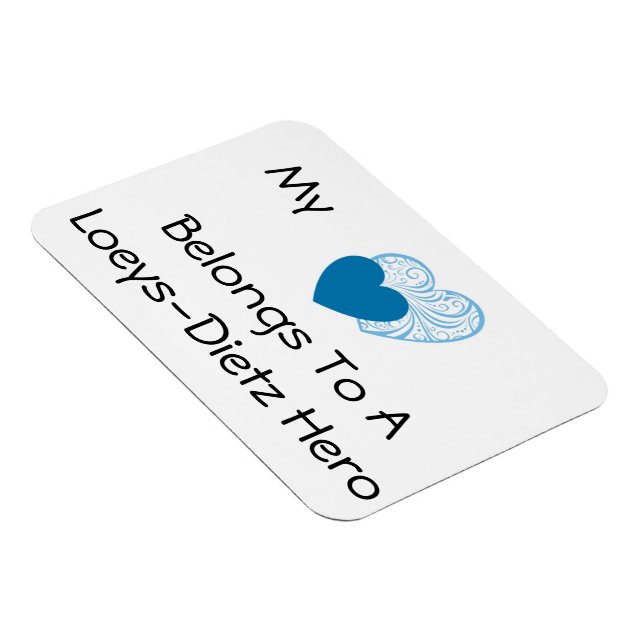 Loeys-Dietz Car Magnet (Rechte Seite)