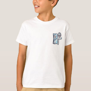 Löffel macht ein Spiegel-Selfie Kinder T-Shirt