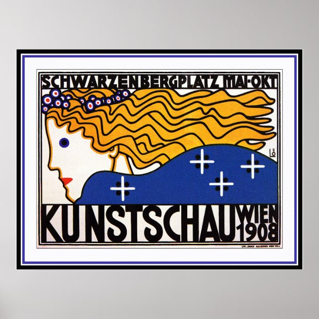 Loffler: Kunstschau Wien - Österreichische Sezessi Poster (Vorne)