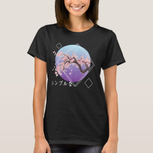 Lofi Ästhetik Sakura Cherry Blossom Tree Japanisch T-Shirt