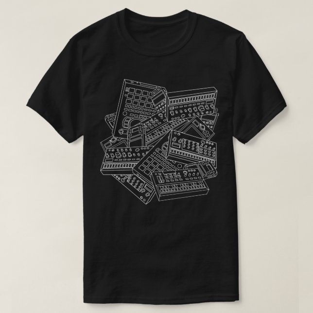 LoFi bw T-Shirt (Design vorne)