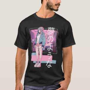 Lofi Girl Retro Japanisch Soft Girl Ästhetik T-Shirt