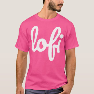 Lofi Hip Hop Lofi Cursive T-Shirt