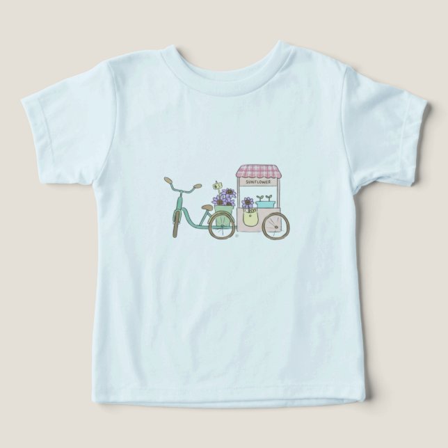 Lofi Morgenvibes Sonnenblume Retro Art (Design Vorderseite)