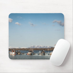 Lofoten Fischerboote Mousepad