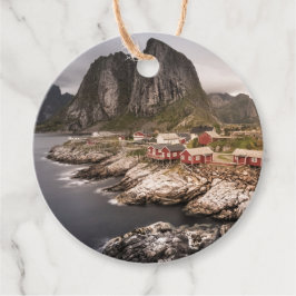 Lofoten Fischerdorf Hamnoya Geschenkanhänger