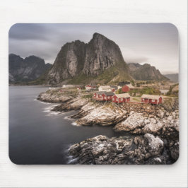 Lofoten Fischerdorf Hamnoya Mousepad