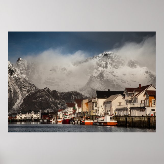 Lofoten Henningsvær Poster (Vorne)