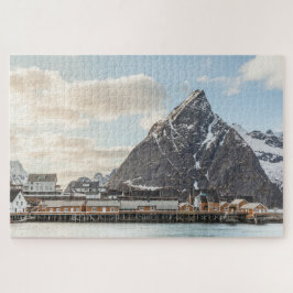 Lofoten-Inseln Fischerdorf Puzzle