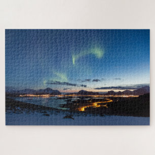 Lofoten-Inseln Nordlicht Puzzle