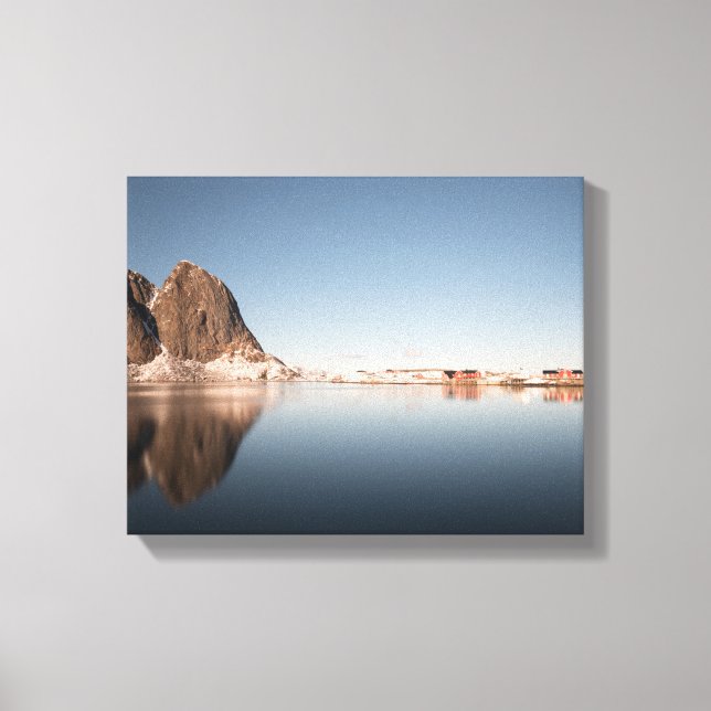 Lofoten Inseln Norwegen Canvas Print Leinwanddruck (Vorderseite)
