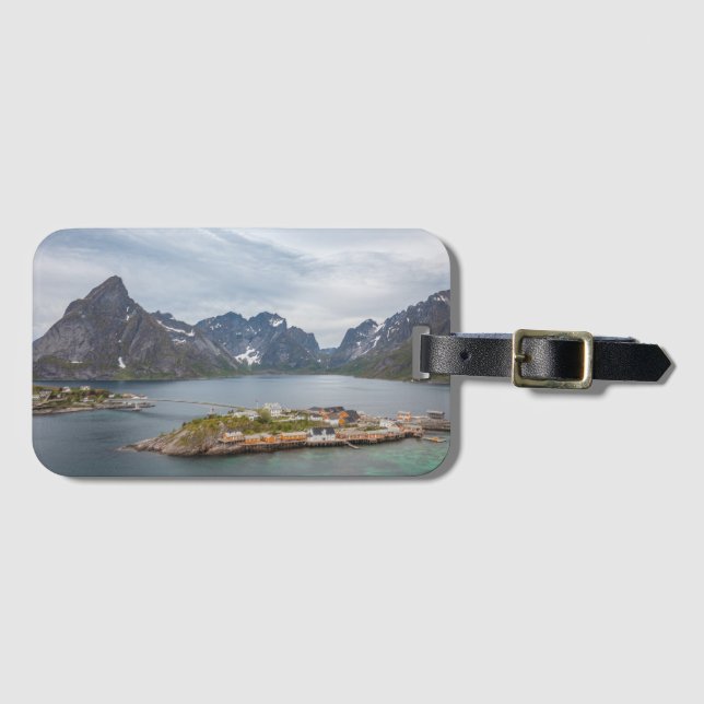 Lofoten Inseln Norwegen Gepäckanhänger (Vorderseite (Horizontal))