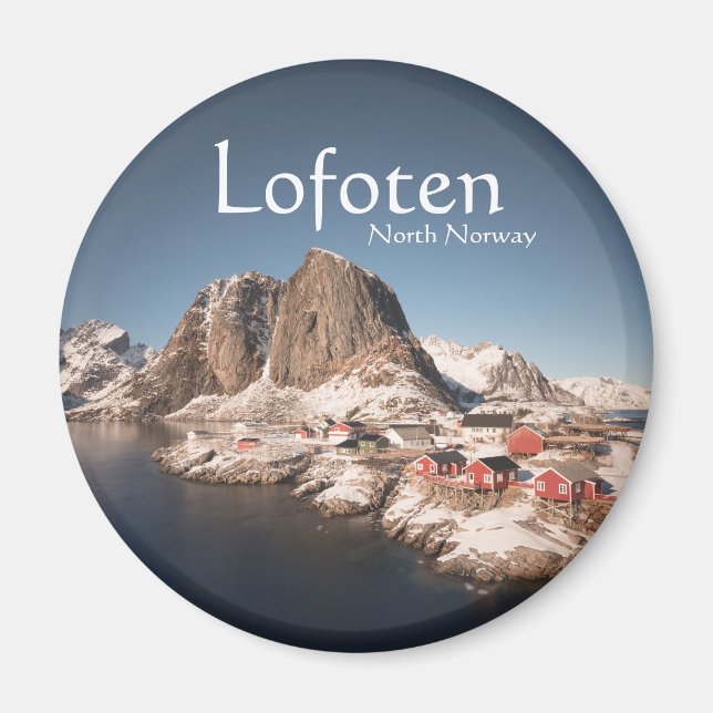 Lofoten Inseln Norwegen Magnet (Vorne)