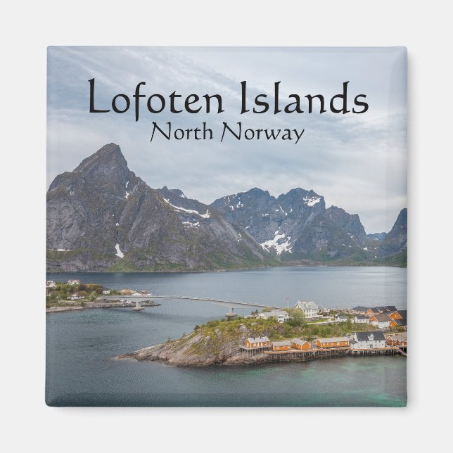 Lofoten Inseln Norwegen Magnet (Vorne)