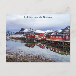 Lofoten Inseln, Norwegen, Postcard Postkarte