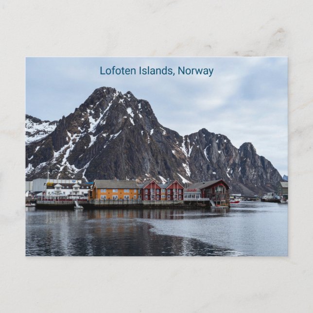 Lofoten Inseln, Norwegen, Postcard Postkarte (Vorderseite)