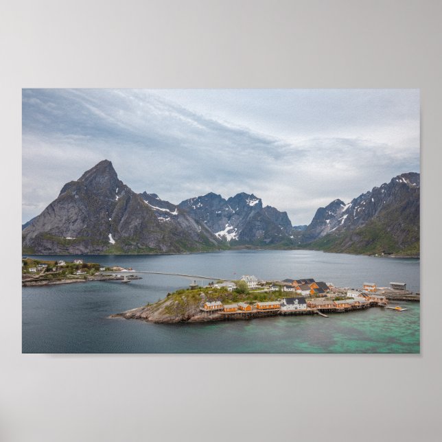 Lofoten Inseln Norwegen Poster (Vorne)