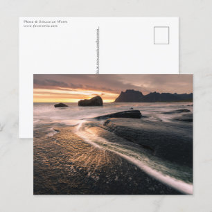 Lofoten Inseln Norwegen Postkarte