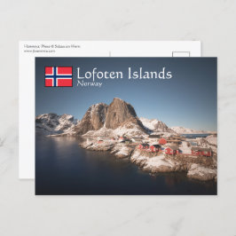 Lofoten Inseln Norwegen Postkarte
