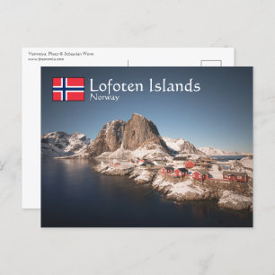 Lofoten Inseln Norwegen Postkarte