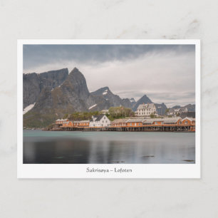 Lofoten Inseln Norwegen Postkarte